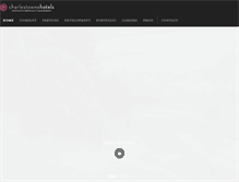 Tablet Screenshot of charlestownehotels.com